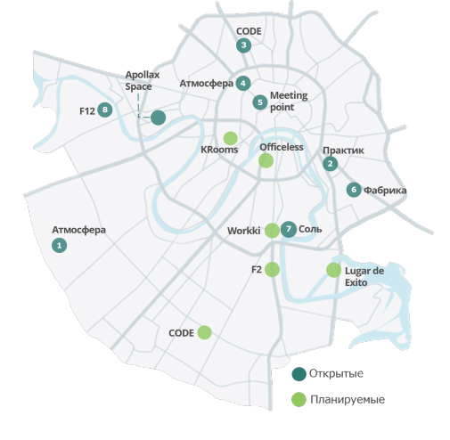 Largest offices map.png