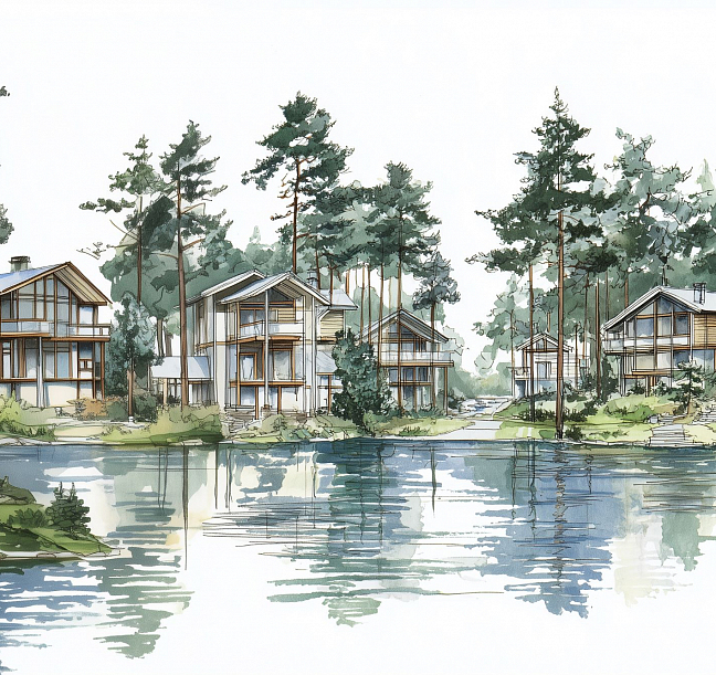Загородные отели Подмосковья, 1П 2025
